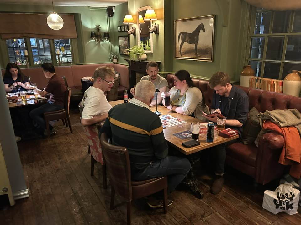 Gaming at the pub